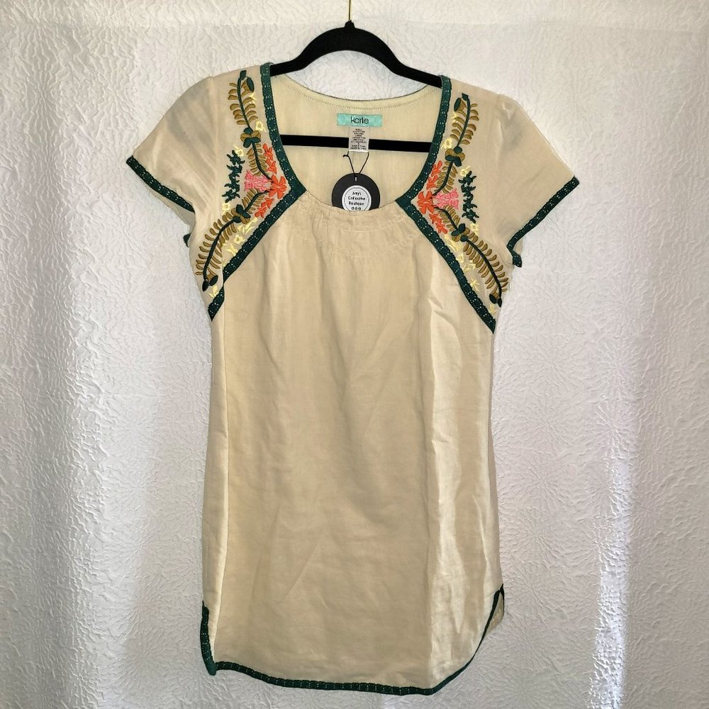 Karlie Embroidered Tunic